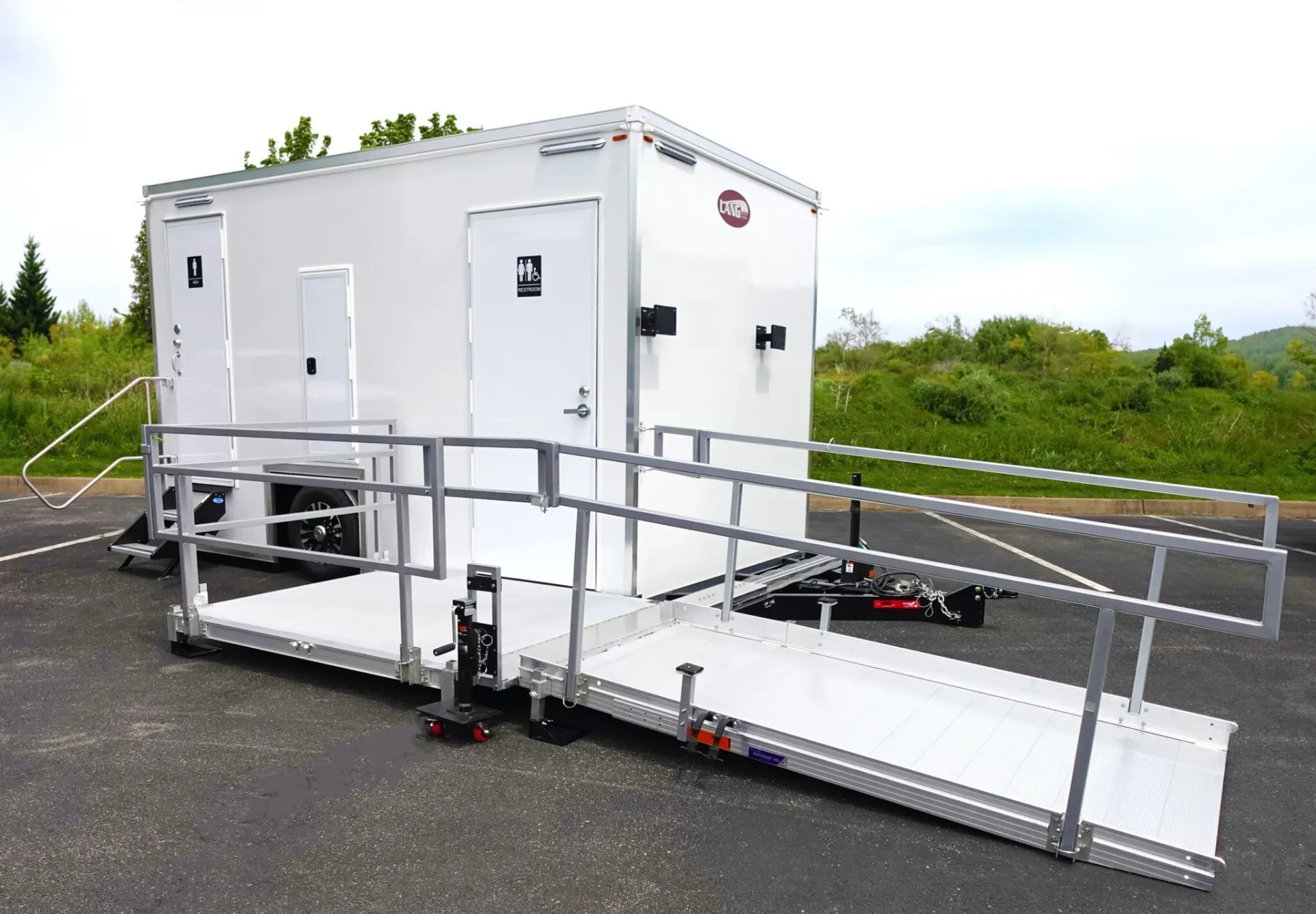3 Stall ADA-Accessible Restroom Unit